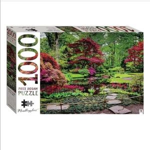Japanese Garden In the Hague 1000 Piece Jigsaw Puzzle by Mindbogglers